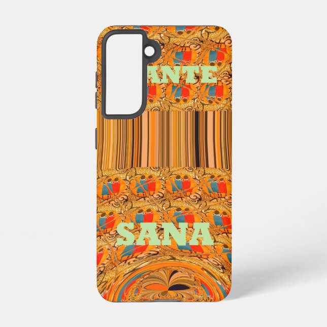 Asante Sana Art Print Samsung Galaxy S21 Case (Back)
