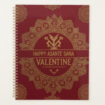 Asante Sana "Gratitude" Valentine’s Gold Heart  