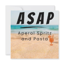 ASAP - Aperol Spritz and Pasta Vibes