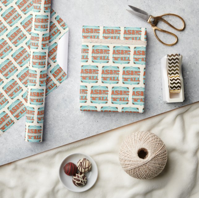 ASAP | As Southern As Possible Y'ALL Wrapping Paper (Crafts)