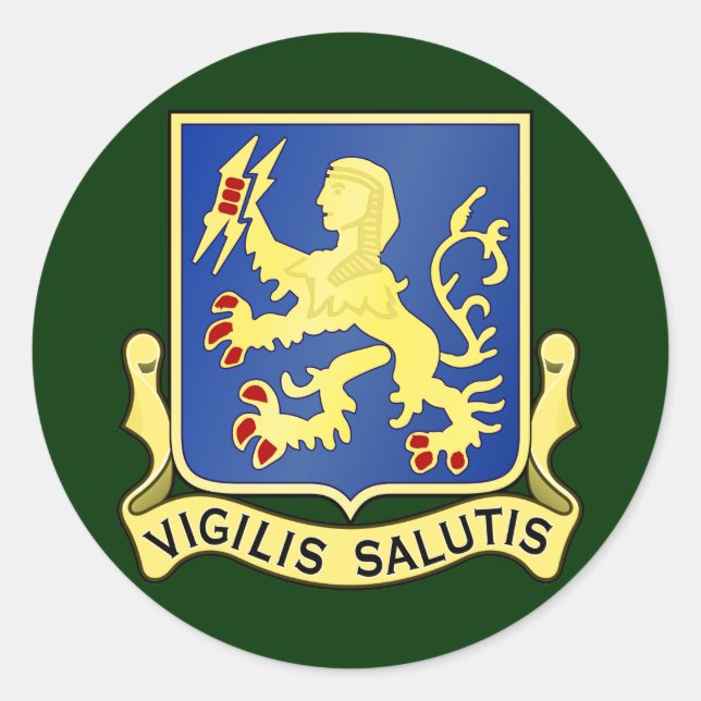 ASATC&S 1 CLASSIC ROUND STICKER (Front)