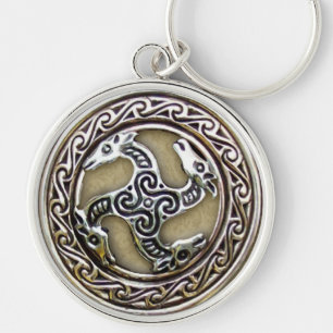 Asatru Fylfot Key Ring