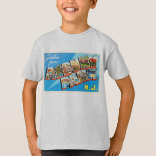 Asbury Park New Jersey NJ Vintage Travel Postcard- T-Shirt