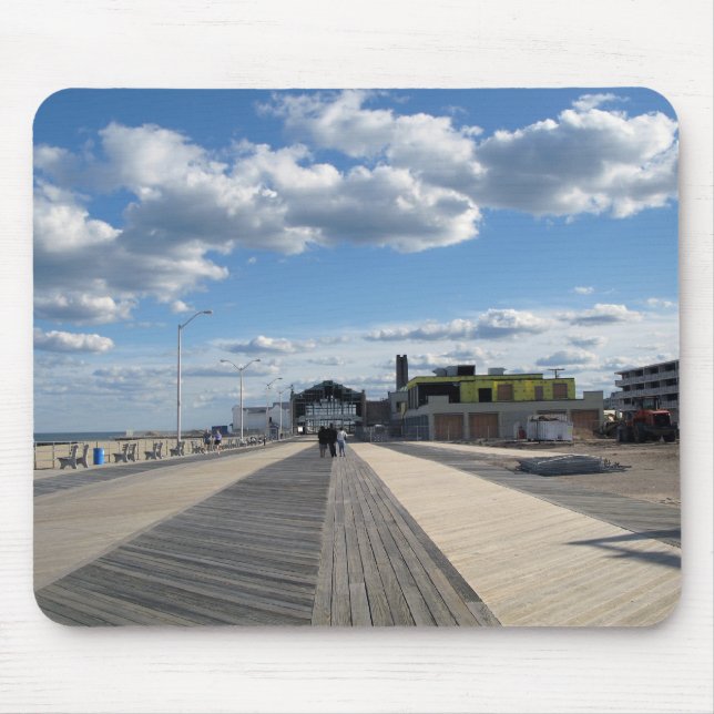 Asbury Park NJ boardwalk Mouse Mat (Front)