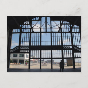 Asbury Park NJ Boardwalk View from Casino Building Postcard