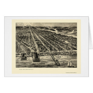 Asbury Park, NJ Panoramic Map - 1910