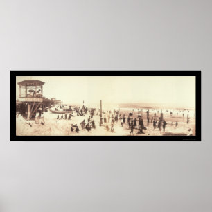 Asbury Park, NJ Photo 1902 Poster