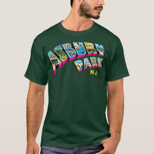Asbury Park NJ  Retro New Jersey Souvenir T-Shirt