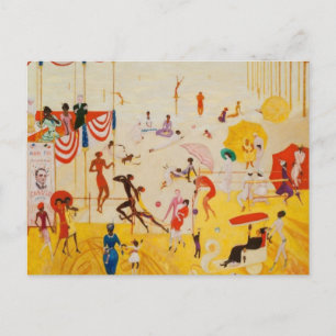 Asbury Park South by Florine Stettheimer Postcard