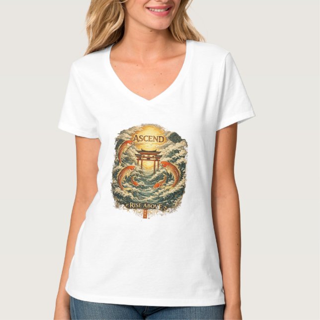 Ascend Rise Above T-Shirt (Front)