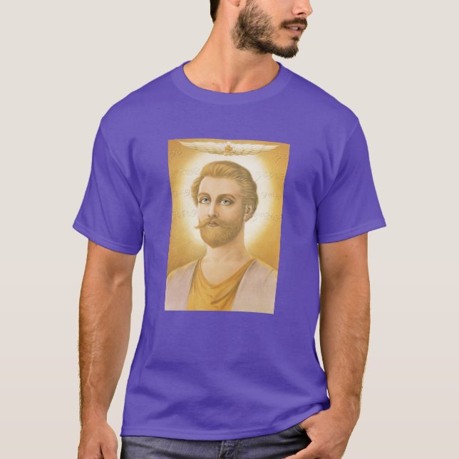 Ascended Master Saint Germain-7th Ray Master T-Shirt (Front)