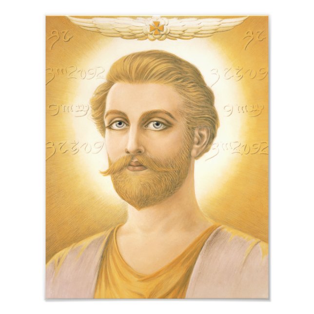 Ascended Master Saint Germain Photo Print (Front)