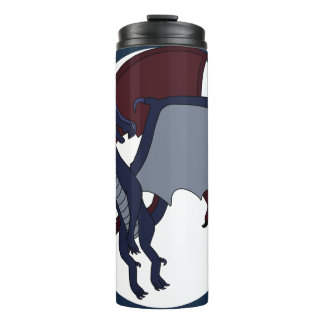 Ascended Mythical Fantasy Dragon Moon Tumbler