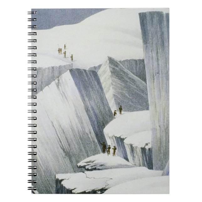 Ascending a Cliff, from 'A Narrative of an Ascent Notebook (Front)