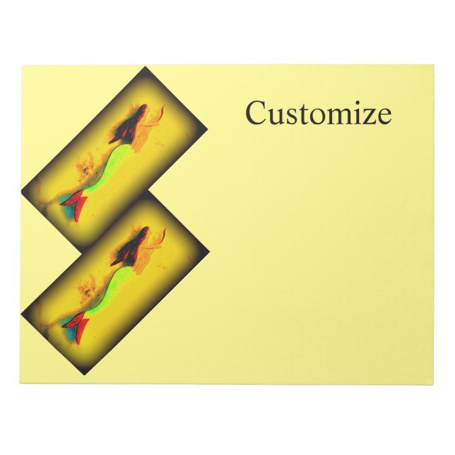 Ascending mermaids Thunder_Cove Notepad (Front)