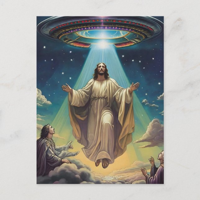 Ascending Messiah Postcard (Front)