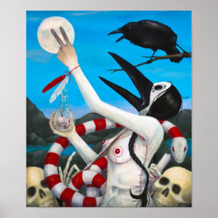 "Ascension" by Christiane Cegavske Poster