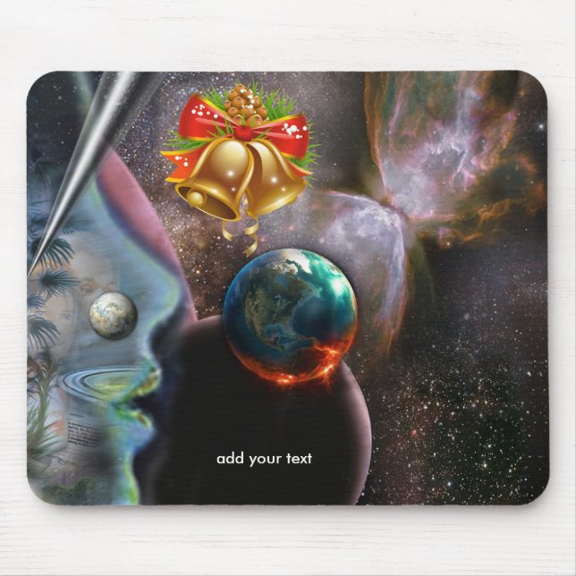 Ascension - Christmas Mouse Mat (Front)