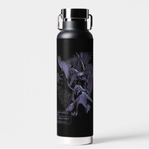 Ascension Denied - Techno-Goth Streetwear Design Water Bottle