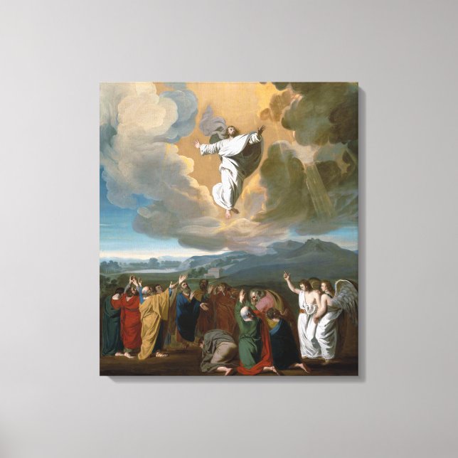 Ascension (Jesus Christ Ascending to Heaven) Canvas Print (Front)