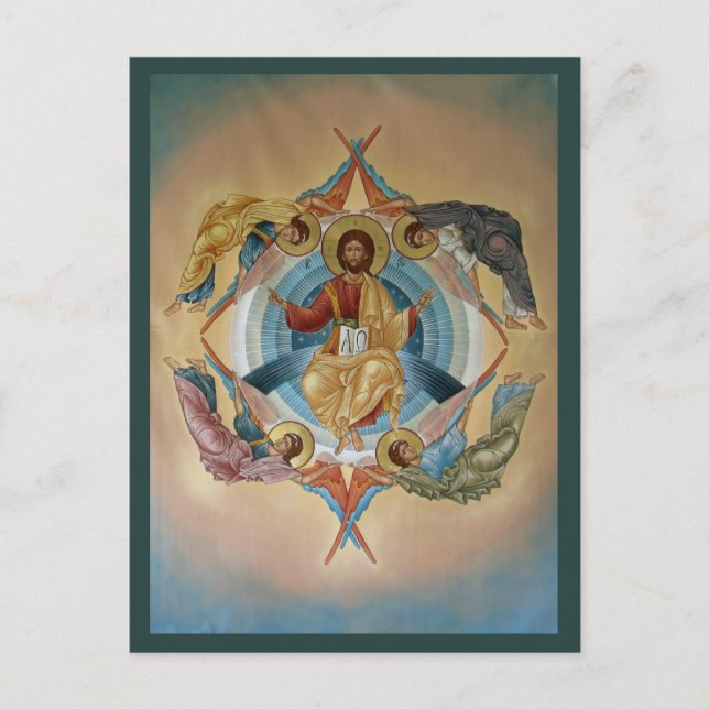 Ascension of Christ Prayer Card (Front)