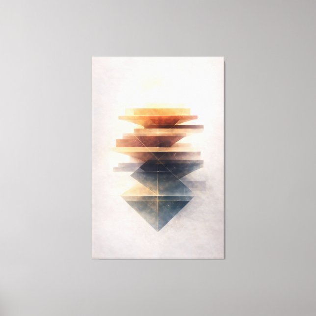 Ascension of Still Light Canvas Print (Front)