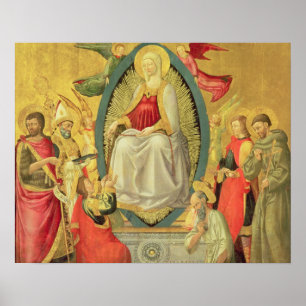 Ascension of the Virgin, 1465 Poster