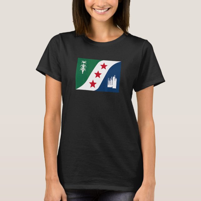 Ascension Parish Louisiana Flag T-Shirt (Front)