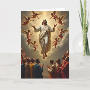 Ascension Scene Greeting Card