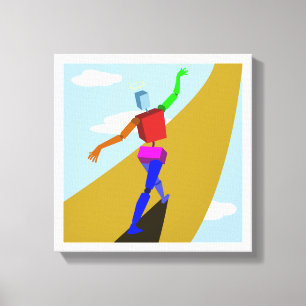 Ascension to Peace  Canvas Print