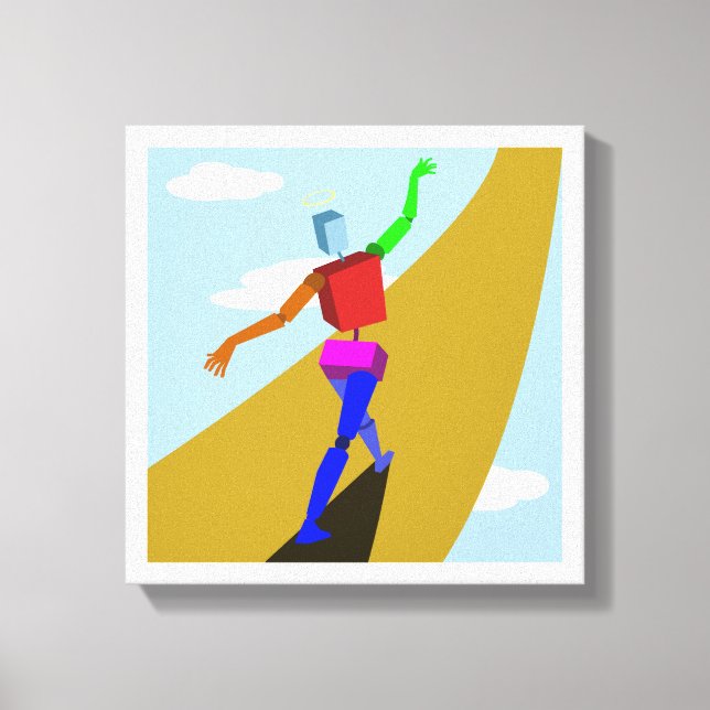 Ascension to Peace  Canvas Print (Front)