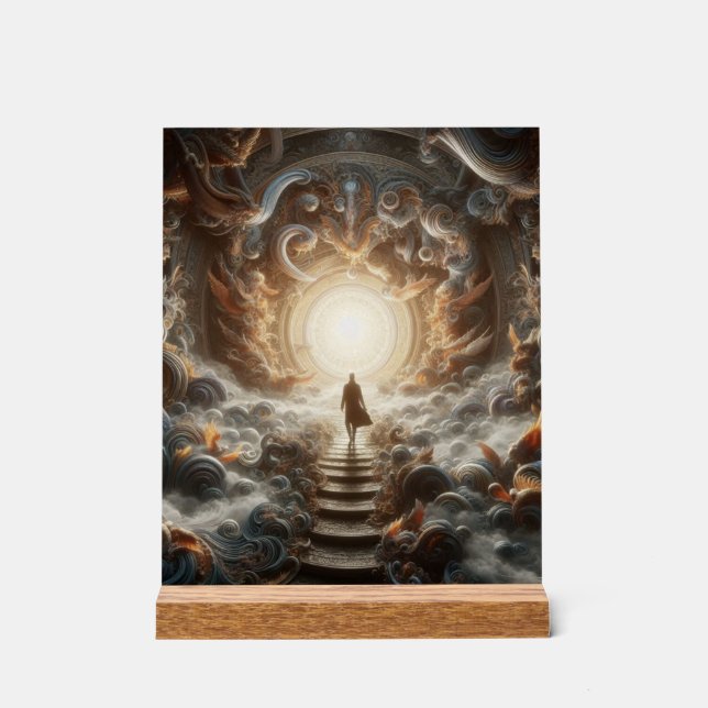 Ascension to the Light Acrylic Sign (Front)