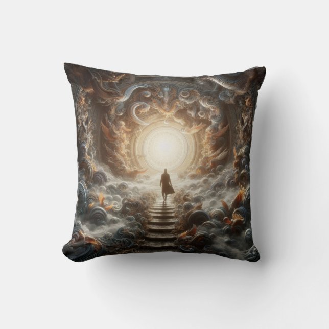 Ascension to the Light Cushion (Front)