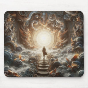 Ascension to the Light Mouse Mat