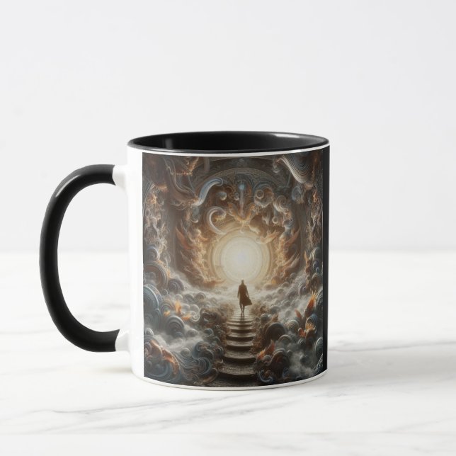 Ascension to the Light Mug (Left)