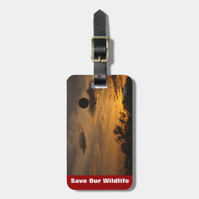 Ascent Luggage Tag (Front Vertical)