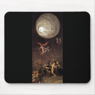 Ascent of the Blessed, by Hieronymus Bosch Mouse Mat