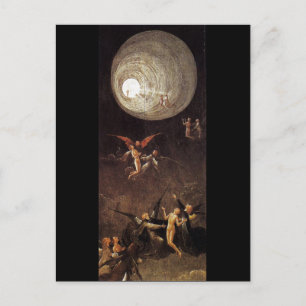 Ascent of the Blessed, by Hieronymus Bosch Postcard