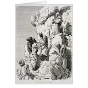 Ascent of the Great Pyramid, 19th century