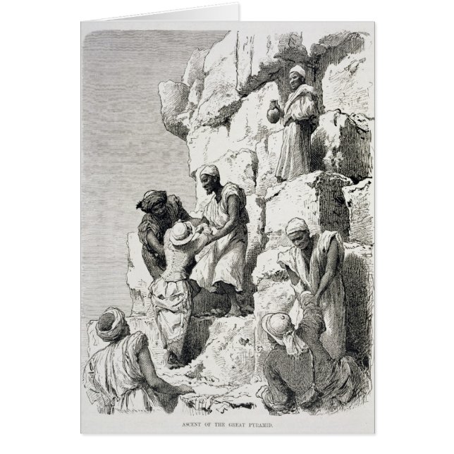 Ascent of the Great Pyramid, 19th century (Front)