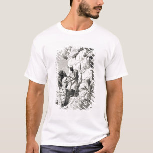 Ascent of the Great Pyramid, 19th century T-Shirt