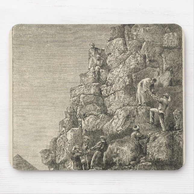 Ascent of the Great Pyramid Mouse Mat (Front)
