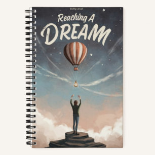 Ascent to Ambitions Spiral Notebook 🎈🌠