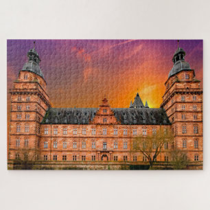 Aschaffenburg Castle Germany. Jigsaw Puzzle