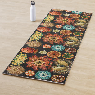 Ascidiae, Seescheiden Marine Life by Ernst Haeckel Yoga Mat