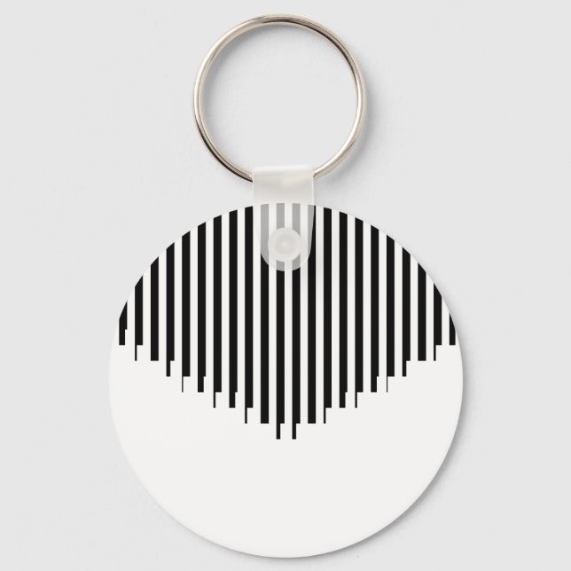 ASCII Art Key Ring (Front)