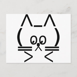 ASCII Cat Postcard