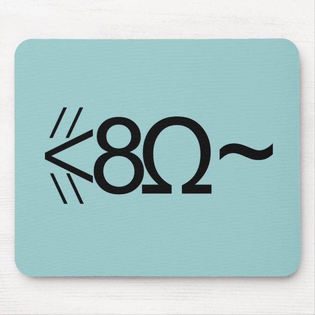 ASCII Mouse Mouse Mat (Front)