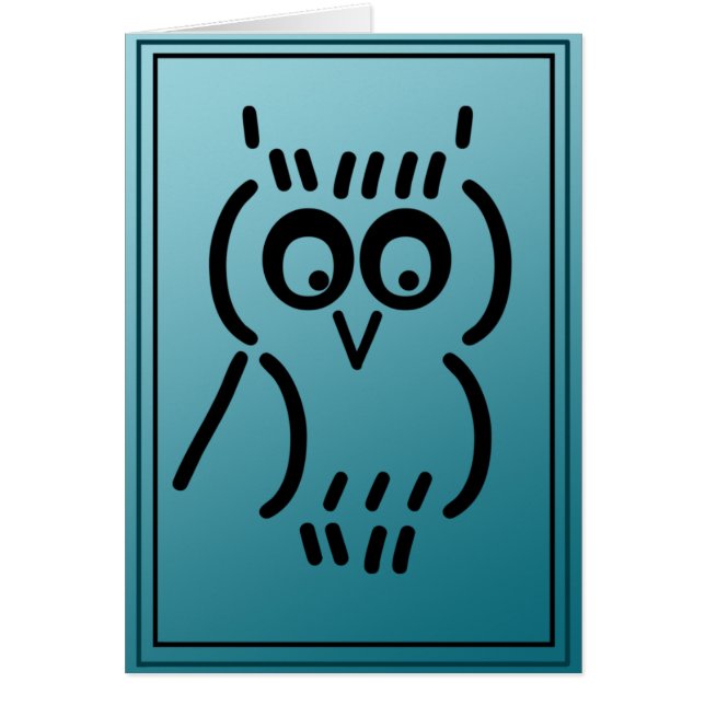 ASCII Owl (Front)