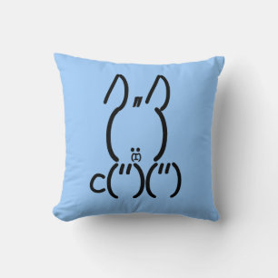 ASCII Rabbit Cushion